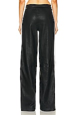 SPRWMN Baggy Athletic Sweatpant in Black, view 3, click to view large image.