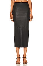 SPRWMN Tube Skirt in Black, view 1, click to view large image.