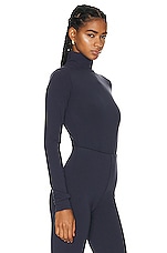 SPRWMN Long Sleeve Top in Navy, view 2, click to view large image.