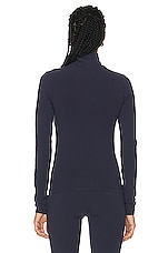 SPRWMN Long Sleeve Top in Navy, view 3, click to view large image.
