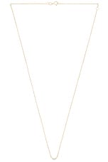 STONE AND STRAND Dainty Diamond Trio Necklace in 14k Yellow Gold & White Diamond, view 1, click to view large image.