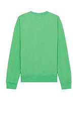 Sporty & Rich 1800 Health Crewneck in Verde, view 2, click to view large image.