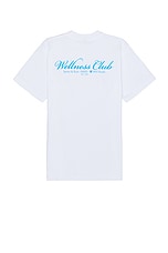 Sporty & Rich 1800 Health T-shirt in White, view 1, click to view large image.