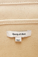 Sporty & Rich USA Tote Bag in Natural, view 5, click to view large image.