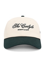 Sporty & Rich X Hotel Carlyle Souvenir Wool Hat in Off White
