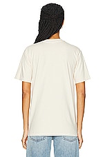 Sporty & Rich Wellness Ivy T-Shirt in Cream, view 3, click to view large image.