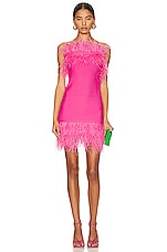 Staud Etta Dress in SHOCKING PINK, view 1, click to view large image.