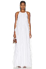 Staud Marika Dress in White, view 1, click to view large image.