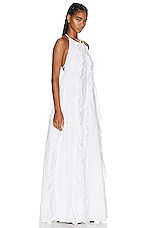 Staud Marika Dress in White, view 2, click to view large image.