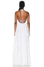 Staud Marika Dress in White, view 3, click to view large image.