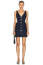 Staud Samuel Dress in Navy, view 1, click to view large image.