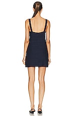 Staud Samuel Dress in Navy, view 3, click to view large image.