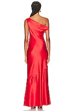 Staud Ashanti Dress in Red Rose, view 4, click to view large image.