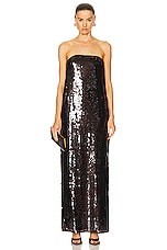 Staud Casey Dress in Bronze, view 1, click to view large image.