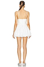 Staud Loren Dress in White, view 3, click to view large image.