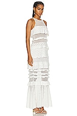 Staud Sorrento Dress in White, view 2, click to view large image.