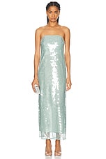 Staud Casey Dress in Mist | FWRD