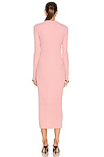 Staud Napa Dress in Blush, view 3, click to view large image.
