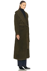 Staud Dakota Coat in Sergeant Green, view 3, click to view large image.