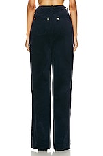 Staud Grayson Pant in Navy, view 3, click to view large image.