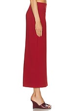 Staud Smith Skirt in Rouge, view 3, click to view large image.