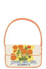 Staud Tommy Beaded Bag in California Poppy | FWRD