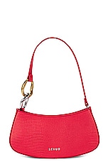 Staud Ollie Bag in Red Rose, view 1, click to view large image.