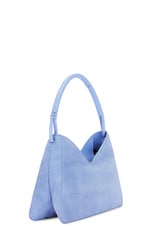 Staud Valerie Shoulder Bag in Blue Hydrangea, view 5, click to view large image.