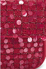 Staud Tommy Beaded Bag in Chili, view 7, click to view large image.