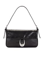 Staud Harlow Shoulder Bag in Black, view 1, click to view large image.