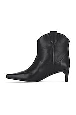 Staud Western Wally Ankle Boot in Black, view 5, click to view large image.