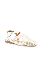 Staud Rete Sandal in Paper Netting, view 2, click to view large image.