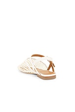 Staud Rete Sandal in Paper Netting, view 3, click to view large image.