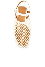 Staud Rete Sandal in Paper Netting, view 4, click to view large image.