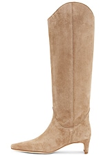 Staud Western Wally Boot in Dune, view 5, click to view large image.