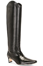 Staud Western Wally Boot in Black, view 2, click to view large image.