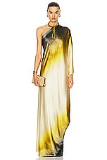 SILVIA TCHERASSI Inu Tunic in Amber Watercolor, view 1, click to view large image.