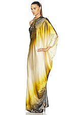 SILVIA TCHERASSI Inu Tunic in Amber Watercolor, view 4, click to view large image.