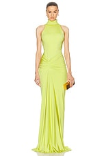 SILVIA TCHERASSI Frances Dress in Limoncello, view 1, click to view large image.