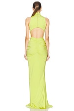 SILVIA TCHERASSI Frances Dress in Limoncello, view 4, click to view large image.