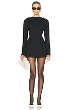 Sportmax Dakar Dress in Black | FWRD