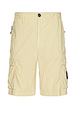 Stone Island Bermuda Shorts in Natural Beige, view 1, click to view large image.