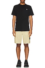 Stone Island Bermuda Shorts in Natural Beige, view 6, click to view large image.