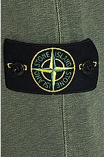 Stone Island Fleece Shorts in Musk, view 4, click to view large image.