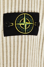 Stone Island Sweater in Natural, view 3, click to view large image.