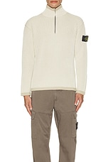 Stone Island Sweater in Natural, view 4, click to view large image.