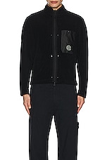 Stone Island Gilet Jacket in Black, view 6, click to view large image.