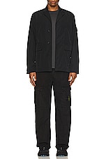 Stone Island Blazer in Black, view 5, click to view large image.