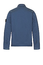Stone Island Overshirt in Dark Blue, view 2, click to view large image.