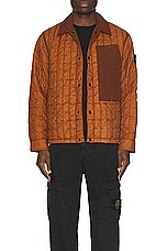 Stone Island Jacket in Rust, view 4, click to view large image.